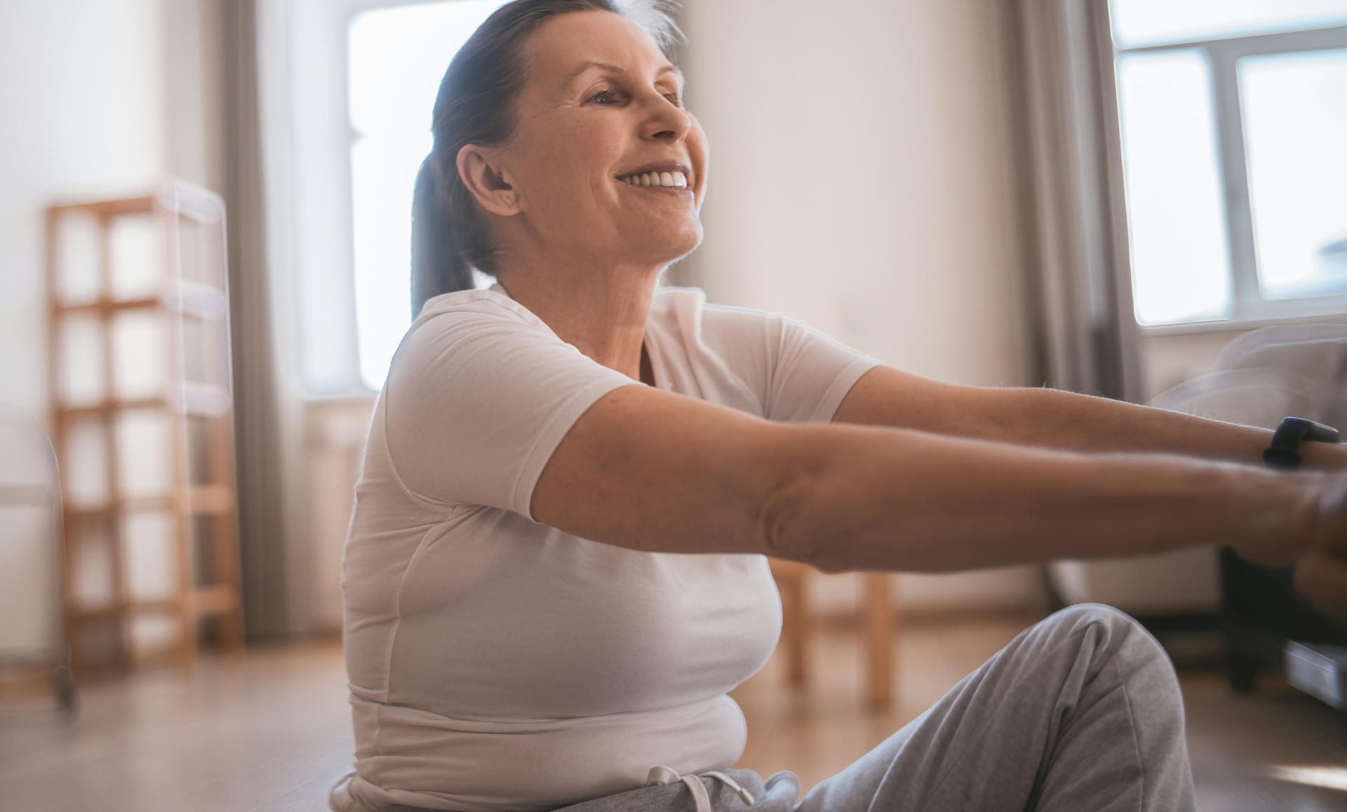 Woman enjoying a relaxing IV vitamin drip wellness session at Vale Laser Aesthetics